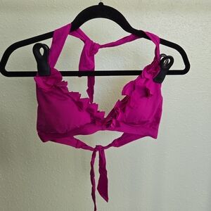 Kenneth Cole New York Pink Bikini Top